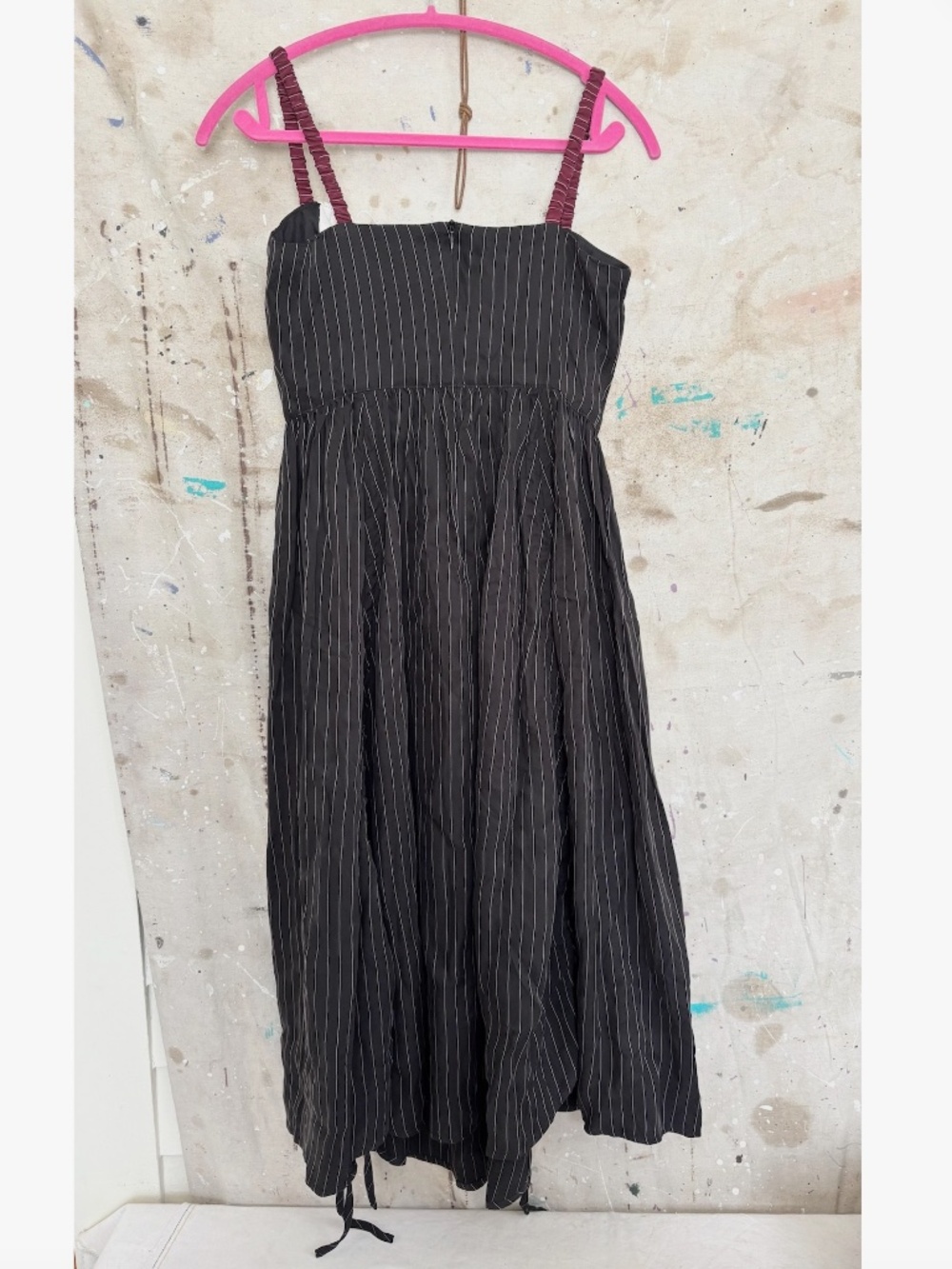 Fashion Brand Company Pirate Queen Tencel Stripe Dress - Picture 6 of 6